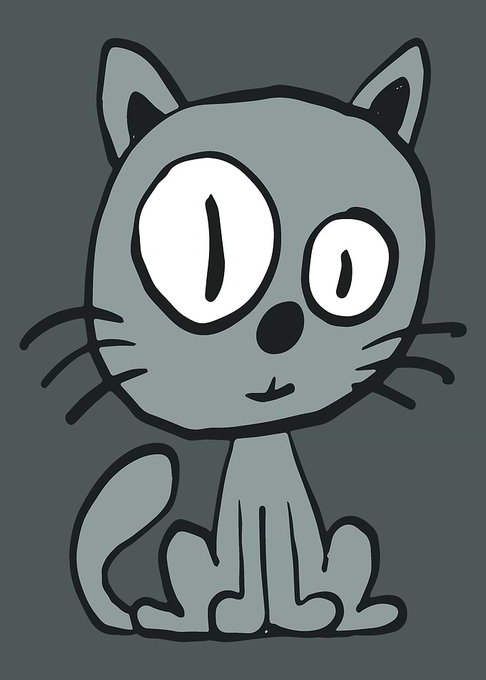 cute cat cartoon