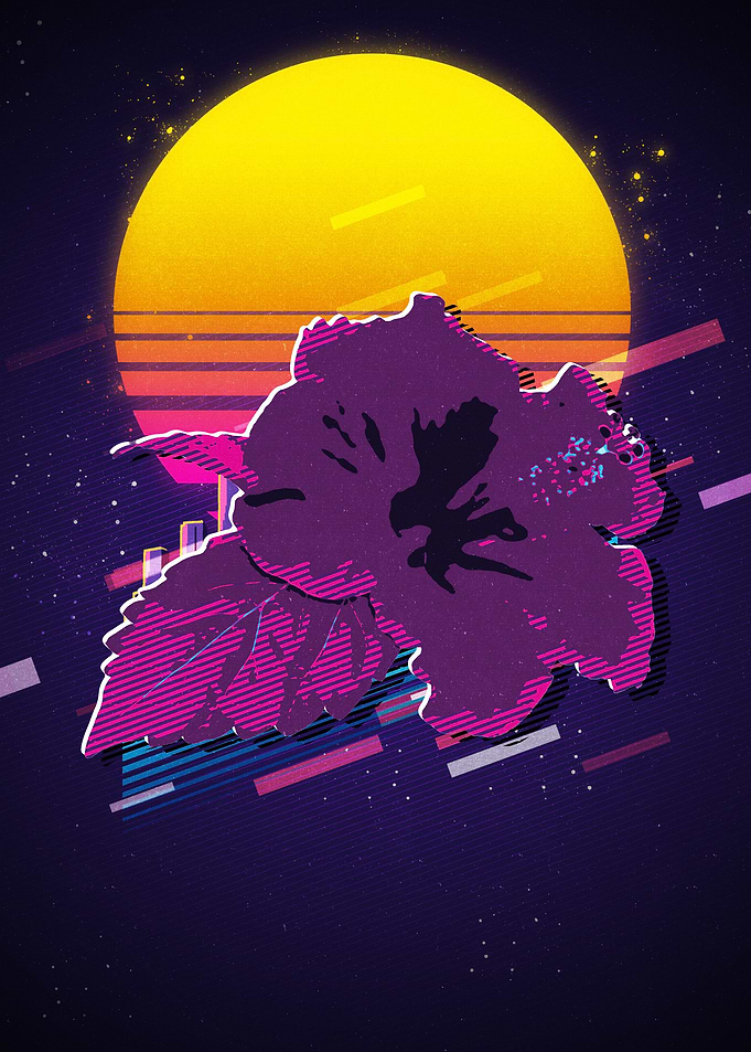 Flower hairpin