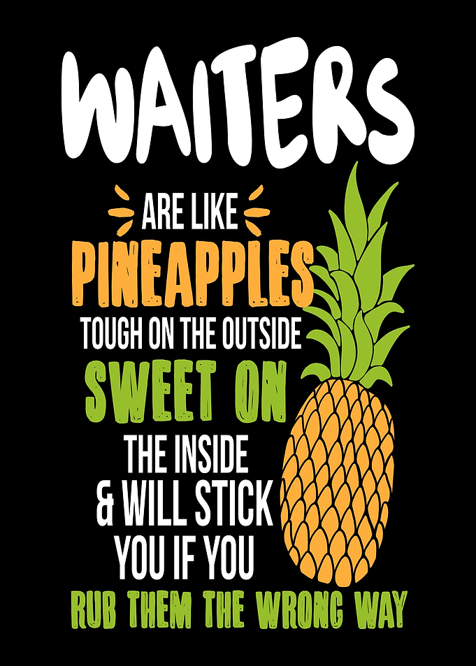 Waiters Pineapples