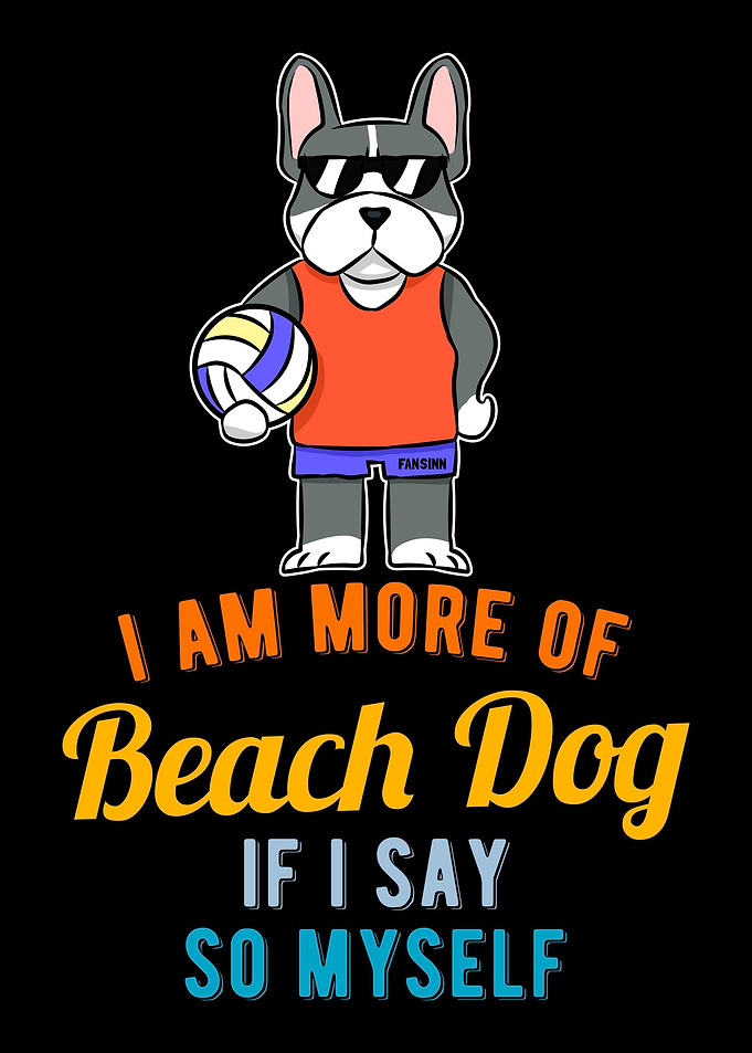 Dog lovers beach volleybal