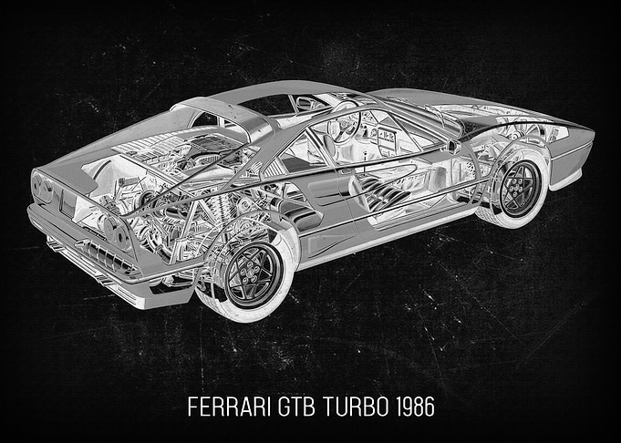 Ferrari GTB Turbo 1986