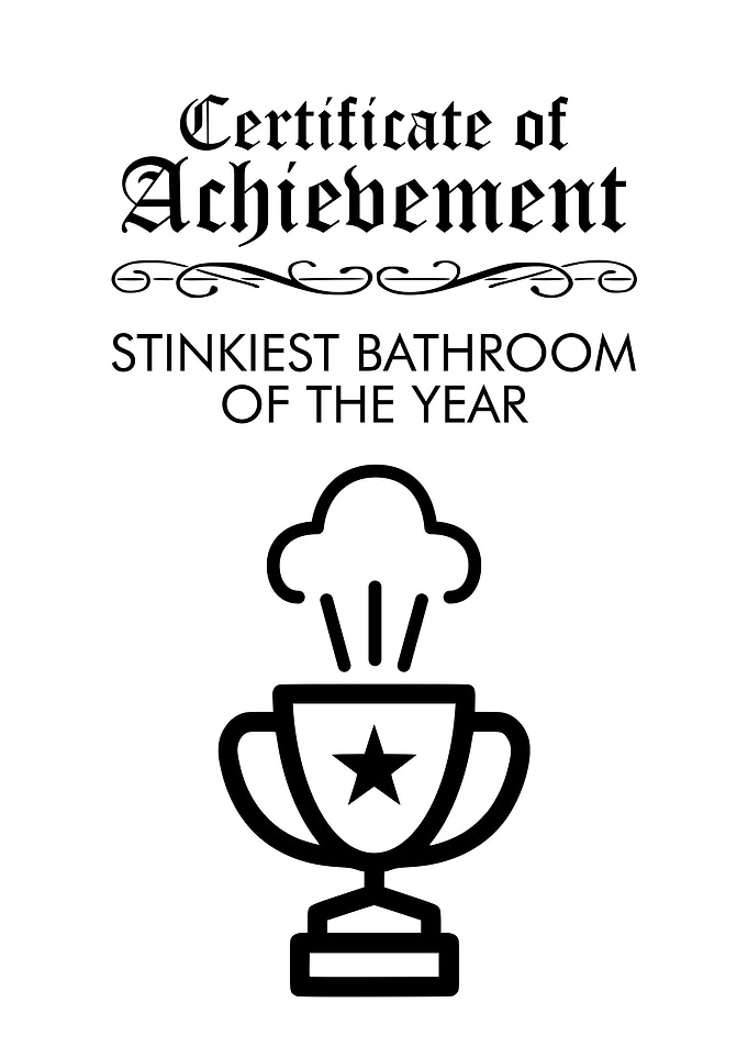 Funny Bathroom Stinkiest