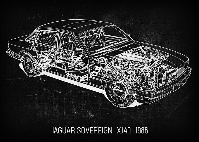 Jaguar Sovereign XJ40 19