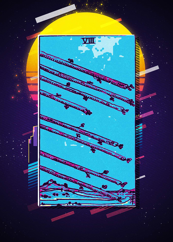 Eight of Wands
