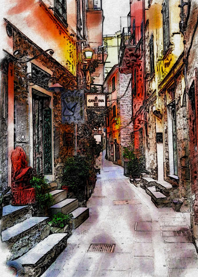The Back Alley Street