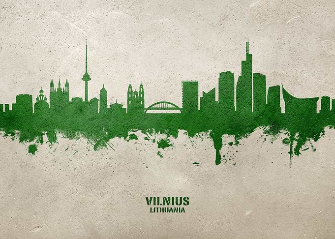 Vilnius Skyline Lithuania