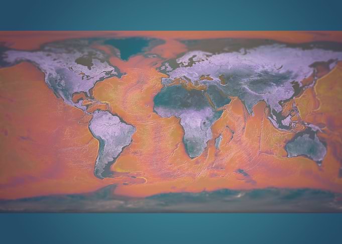 World physical map