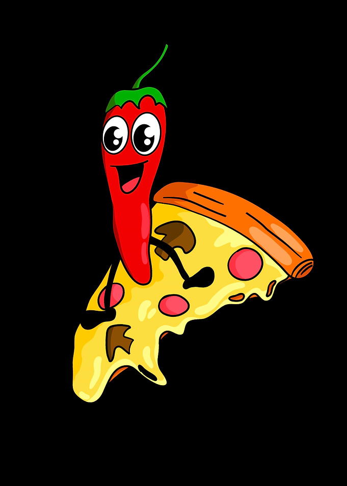 Pepperoni Pizza Surfing