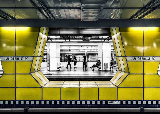 Hamburg Jungfernstieg