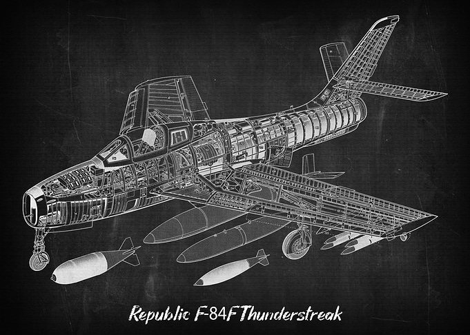 Republic F84F Thunderstre