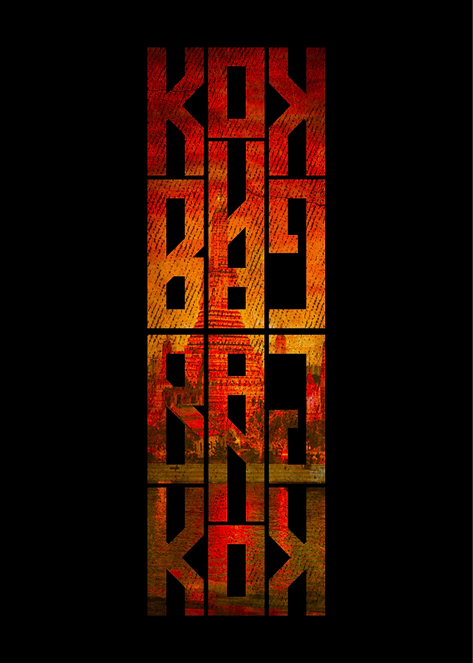BANGKOK Text Art
