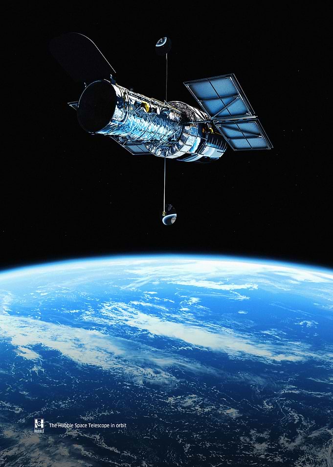 Hubble Space Telescope art