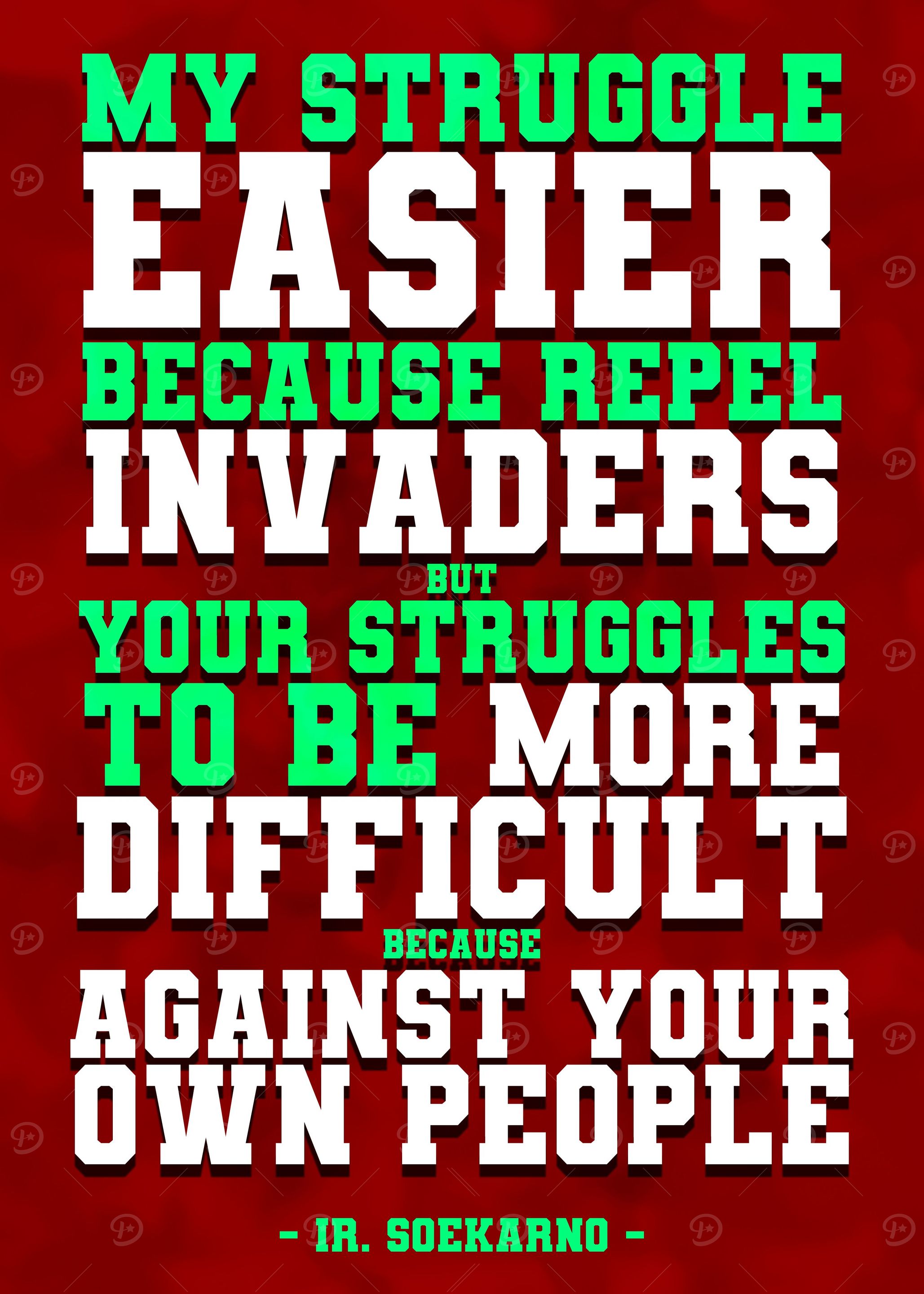Struggle by Ir Soekarno