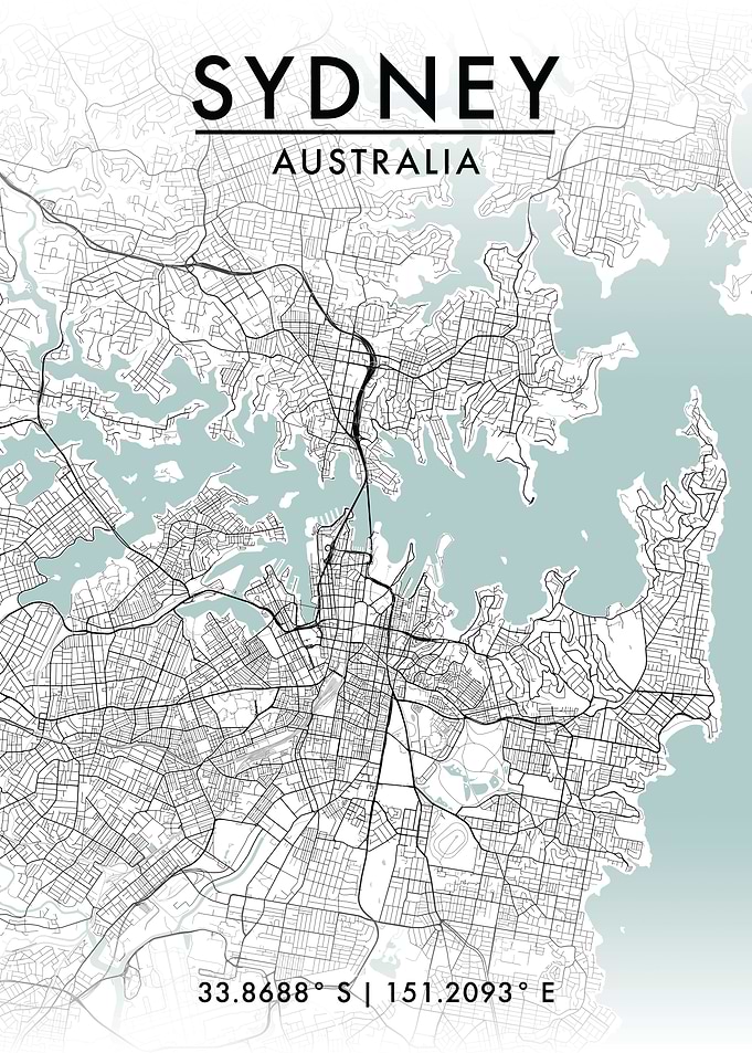 Sydney City Map