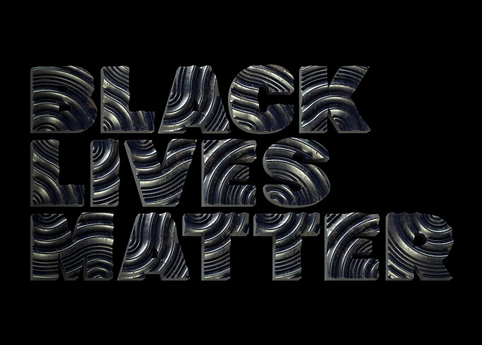 BLACK LIVES MATTER 3D