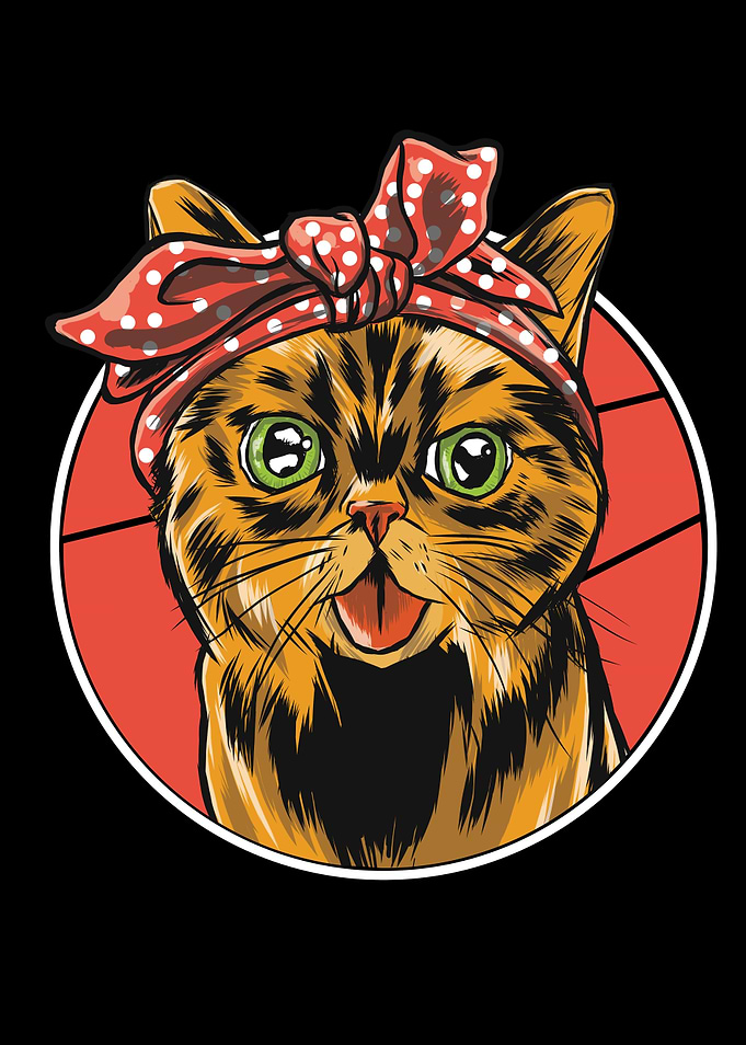 Cat Retro