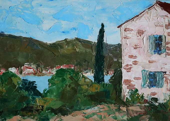 View to the sea