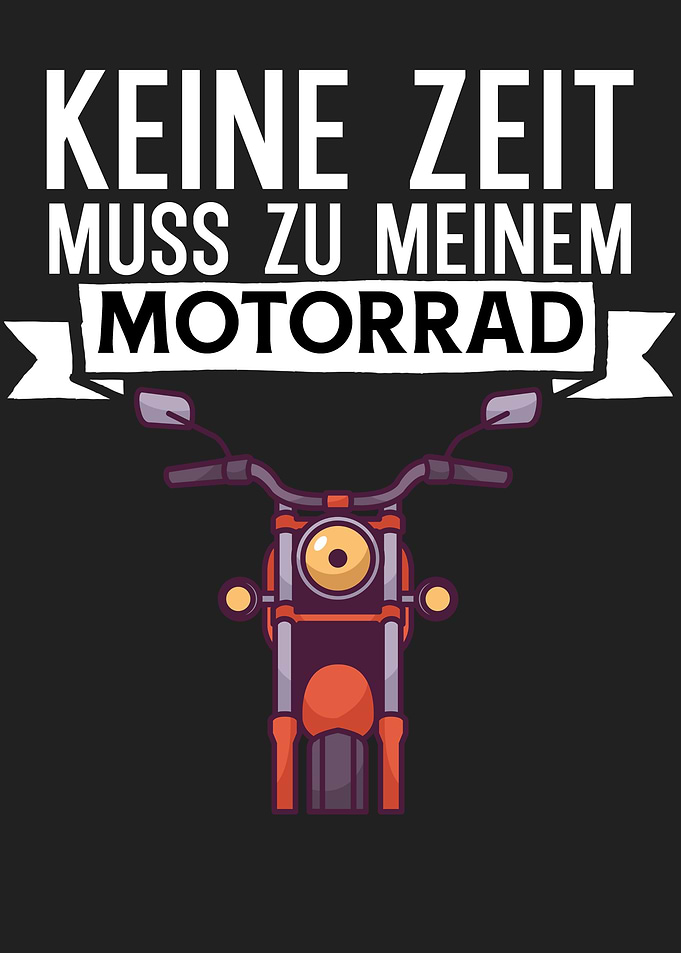 Keine Zeit Motorrad