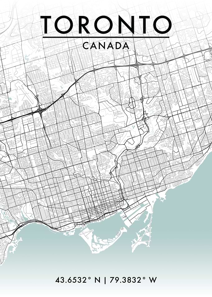 Toronto City Map