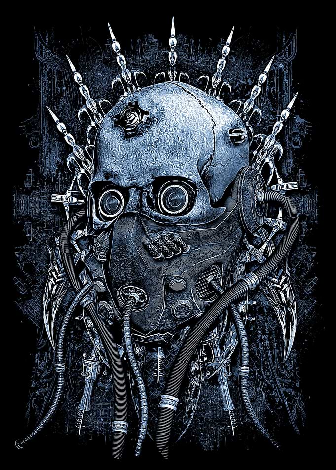 SCIFIMASKED SKULL