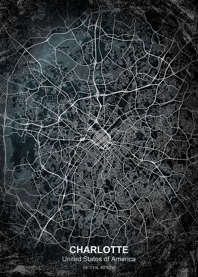 charlotte chalk map