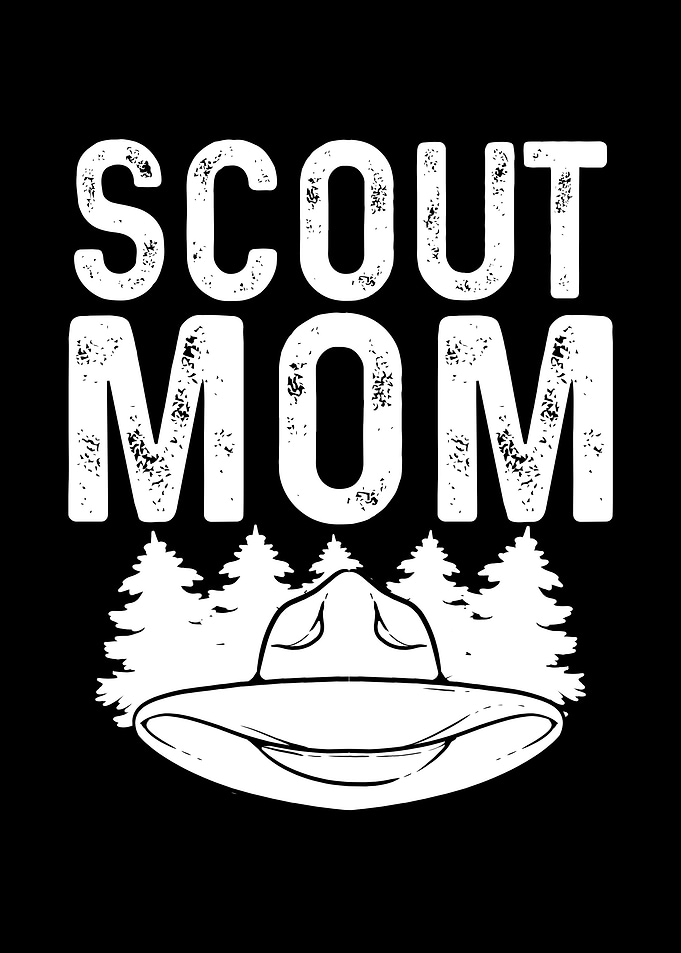 Scouting Camping Mom Mama