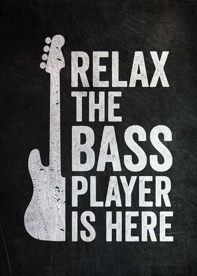 The Bass Player Is Here