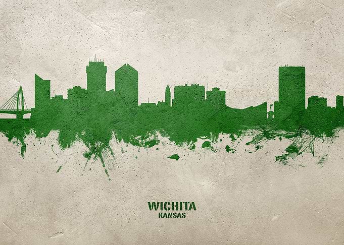 Wichita Skyline Kansas