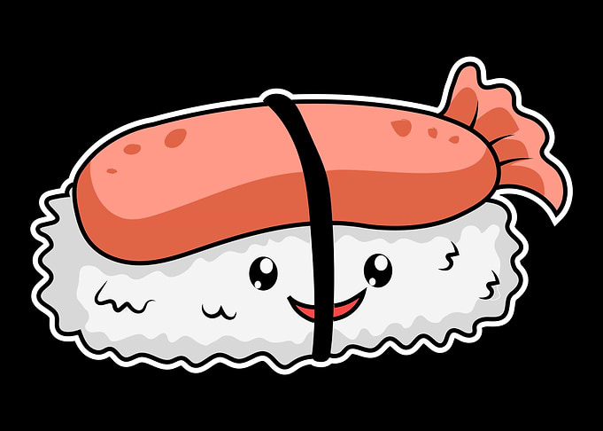 Kawaii Sushi Anime Lover