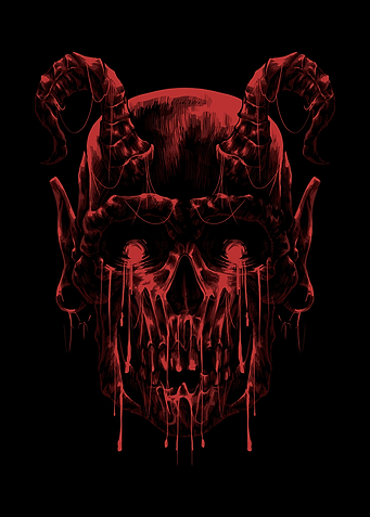 Demon skull