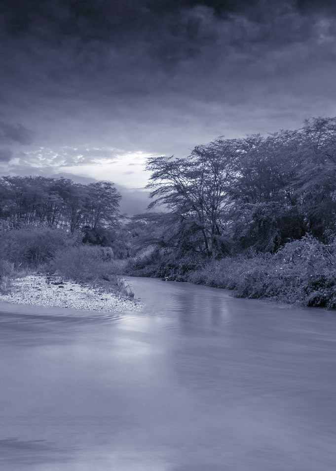 Sunrise on Ishasha river