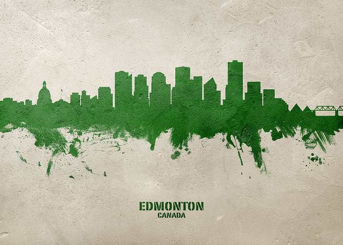 Edmonton Skyline Canada