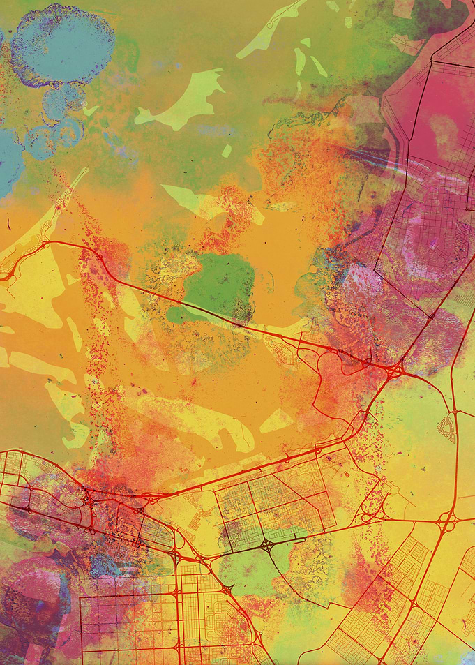 Abu Dhabi Street Map