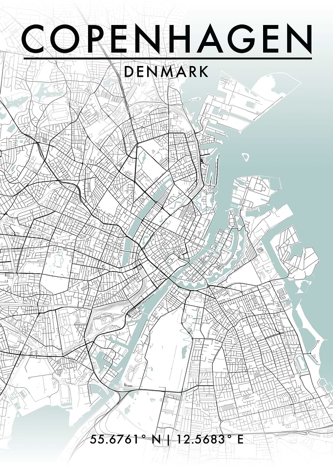 Copenhagen City Map