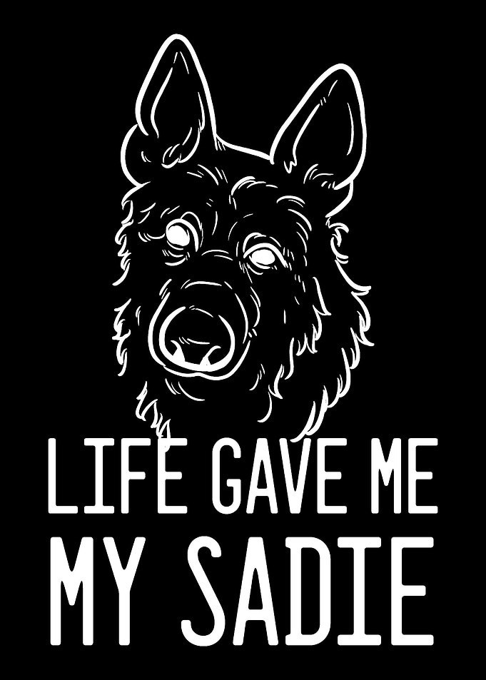 German Shepherd Sadie Dog