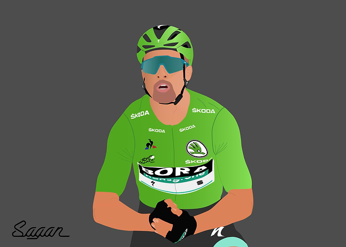 Peter Sagan Green Jersey