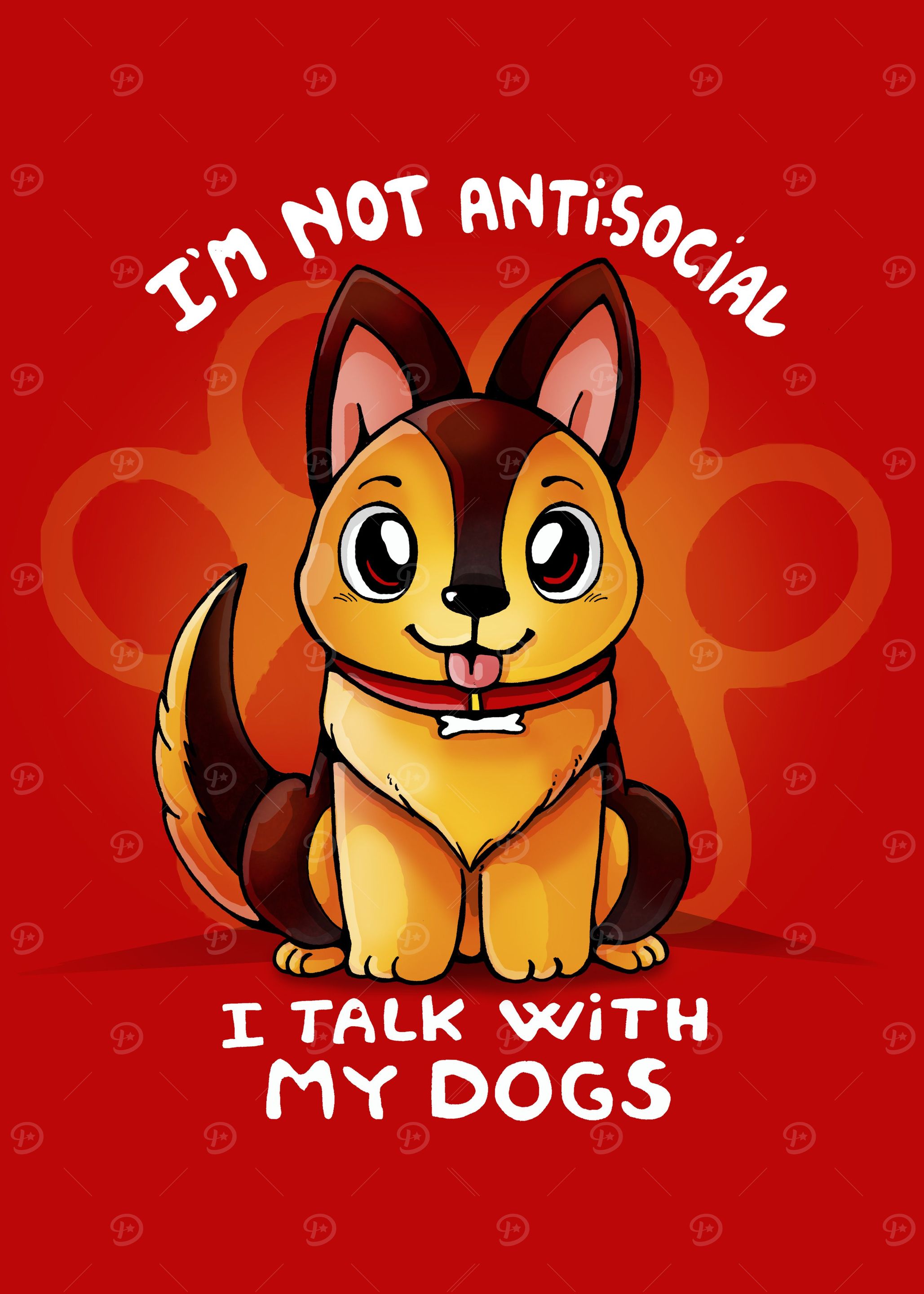 I talk with my Dogs
