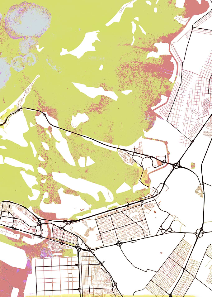 Abu Dhabi Street Map