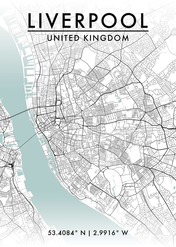 Liverpool City Map