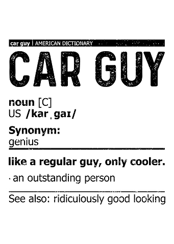 Car Guy Definition