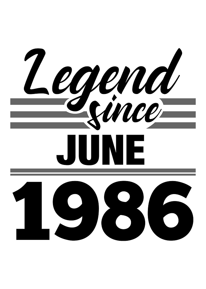 Legend Since June 1986