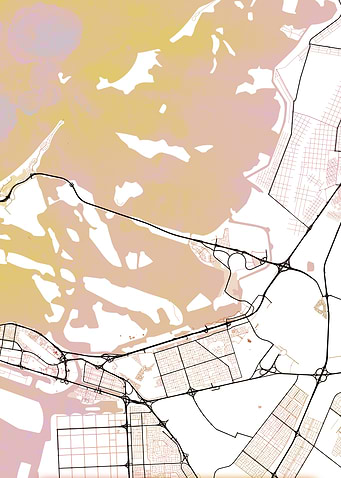 Abu Dhabi Street Map