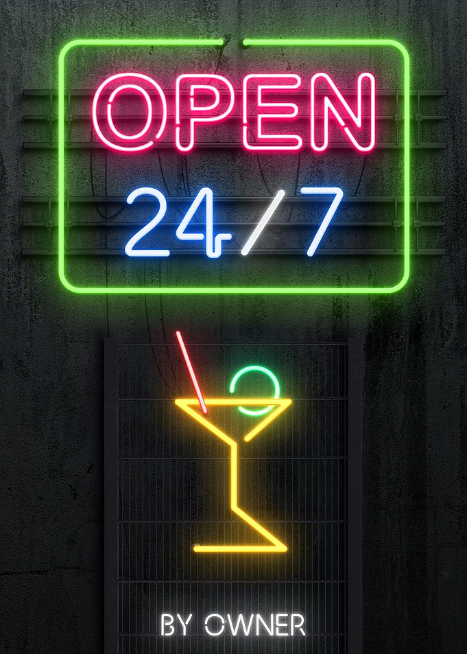 OPEN SIGNBOARD