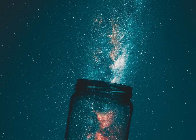 creamy sky night