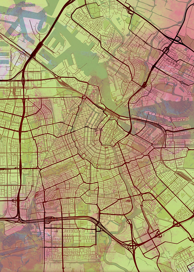 Amsterdam Street Map