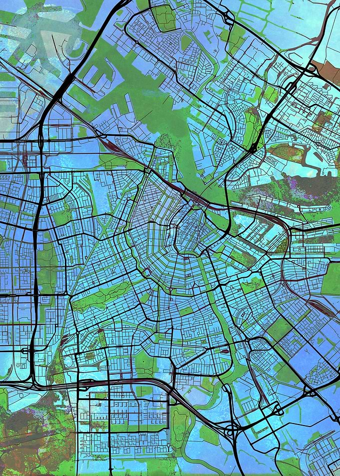Amsterdam Street Map
