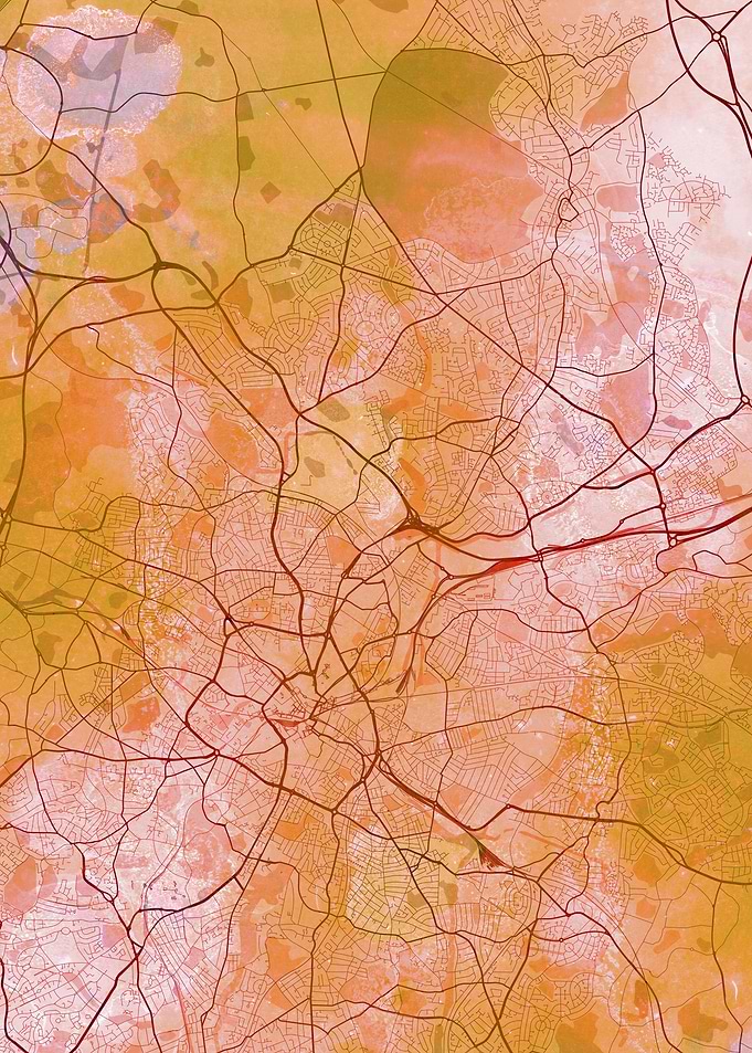 Birmingham Street Map
