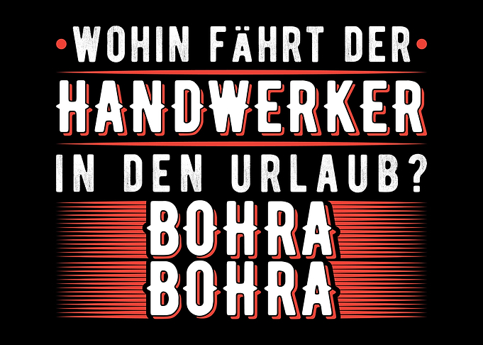 Handwerker Bohren