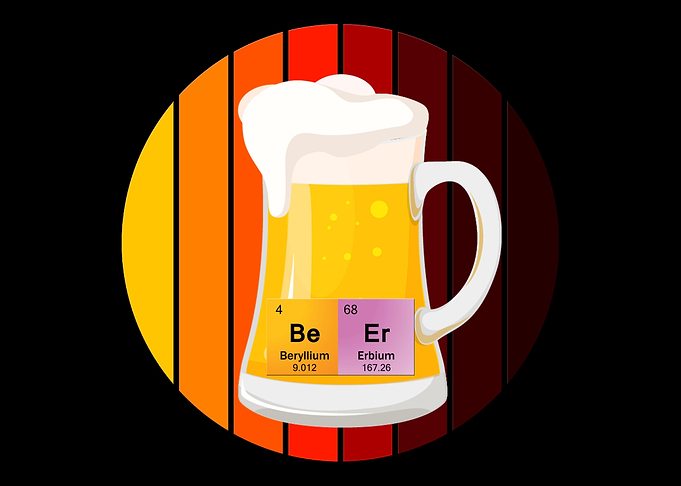 Beer periodic table