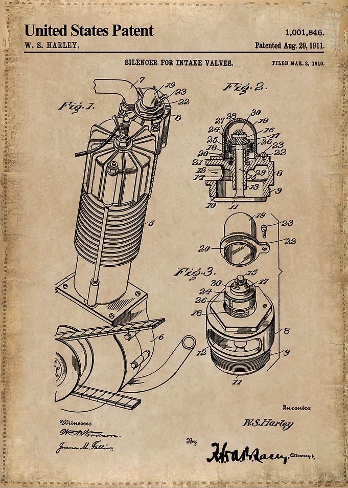1911 intake valves